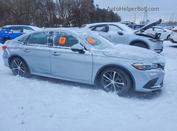 2HGFE1F93NH006418 2022 HONDA CIVIC Silver Przód prawy