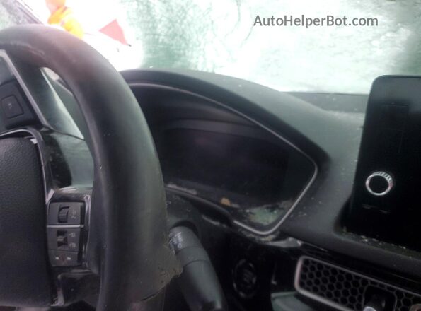 2HGFE1F93NH006418 2022 HONDA CIVIC Silver Widok zestawu wskaźników