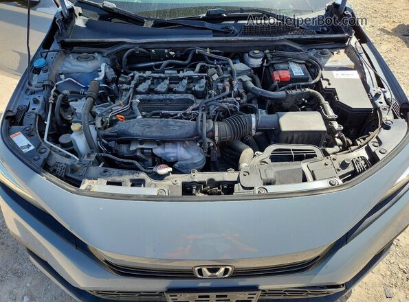 2HGFE1F95NH305912 2022 HONDA CIVIC Синий Вид задней части салона