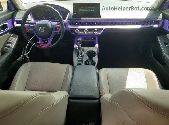 2HGFE1F96NH311217 2022 HONDA CIVIC White Dashboard view
