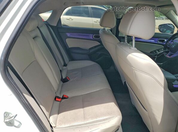 2HGFE1F96NH311217 2022 HONDA CIVIC White Rear seats view
