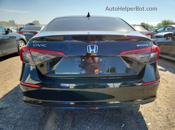 2HGFE1F97NH007488 2022 HONDA CIVIC Black Rear view