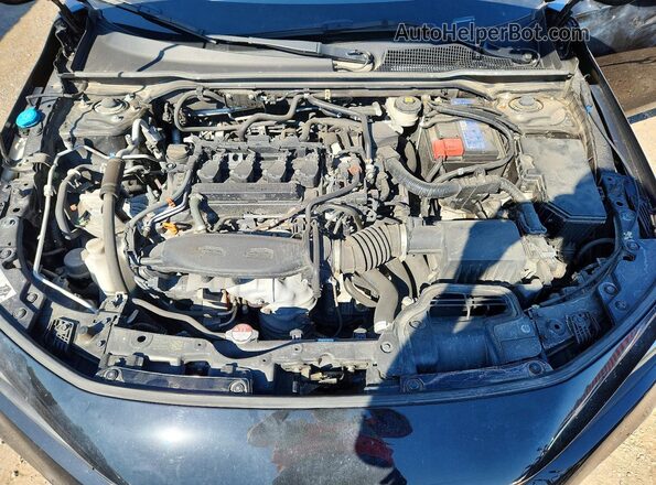 2HGFE1F97NH007488 2022 HONDA CIVIC Black Rear interior view