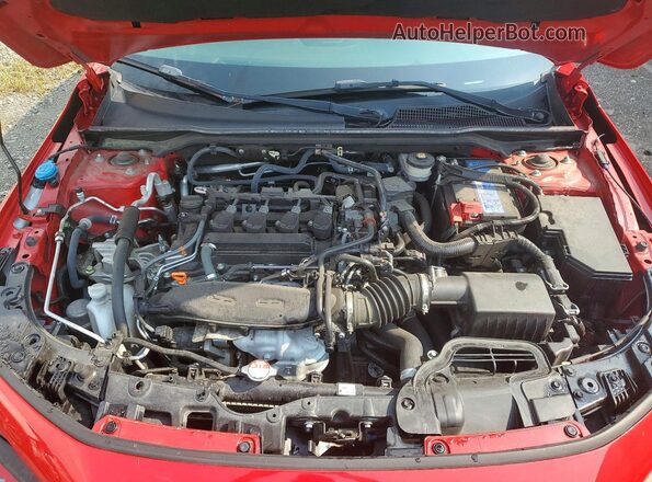 2HGFE1F98RH304940 2024 HONDA CIVIC Red Vista interior trasera