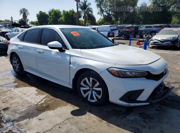 2HGFE2F20NH544454 2022 HONDA CIVIC White Առջևի աջ