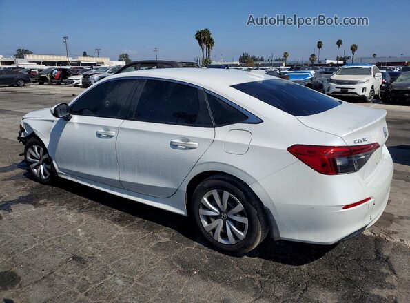 2HGFE2F20NH544454 2022 HONDA CIVIC White Հետևի ձախ