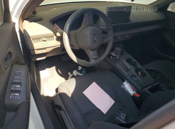 2HGFE2F20NH544454 2022 HONDA CIVIC White Առջևի վահանակի տեսք