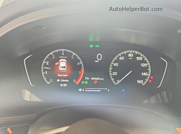 2HGFE2F20TH577998 2026 HONDA CIVIC Gray Սարքավորումների վահանակի տեսք