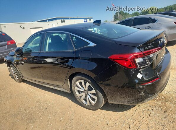2HGFE2F22NH131631 2022 HONDA CIVIC Black Հետևի ձախ