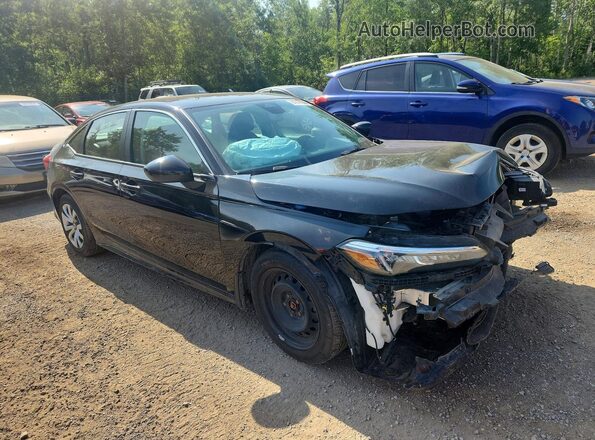 2HGFE2F22NH131631 2022 HONDA CIVIC Black Առջևի աջ