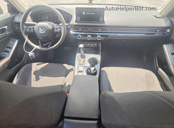 2HGFE2F23TH563478 2026 HONDA CIVIC Blue Vista del salpicadero