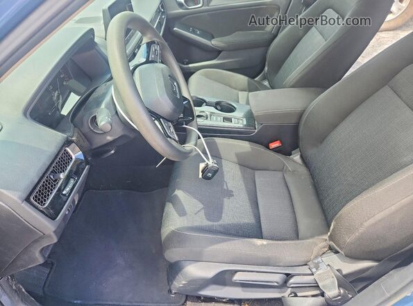 2HGFE2F23TH563478 2026 HONDA CIVIC Blue Vista interior delantera
