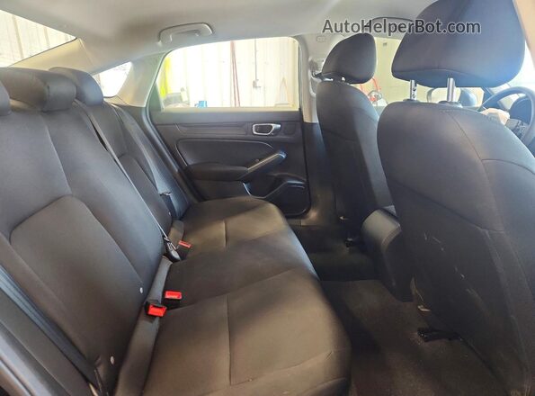 2HGFE2F25TH537139 2026 HONDA CIVIC Black უკანა სავარძლების ხედი