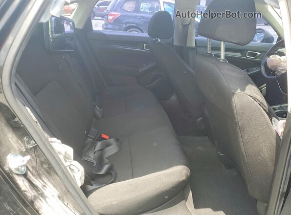 2HGFE2F26RH556985 2024 HONDA CIVIC Black უკანა სავარძლების ხედი