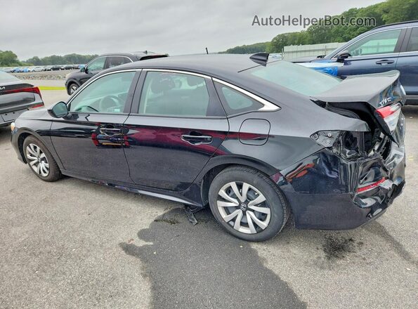 2HGFE2F26SH604880 2025 HONDA CIVIC Black Задня ліва чверть