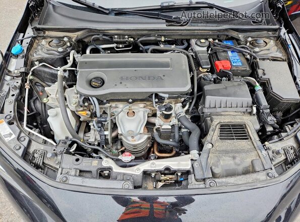 2HGFE2F26SH604880 2025 HONDA CIVIC Black Вид задньої частини салону