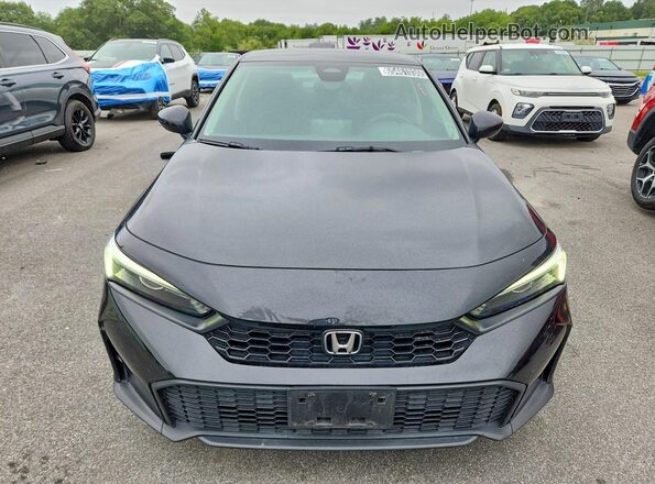 2HGFE2F26SH604880 2025 HONDA CIVIC Black Вид спереду
