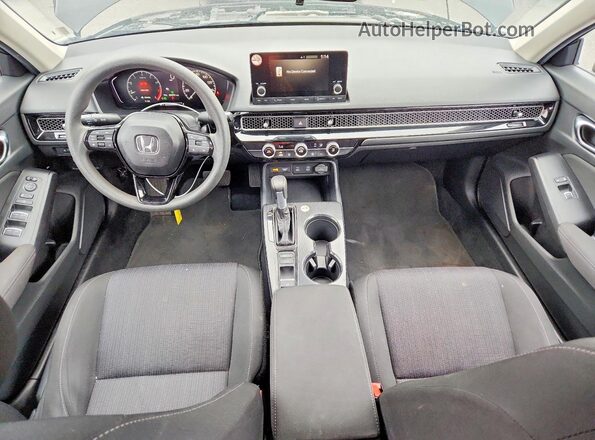 2HGFE2F26SH604880 2025 HONDA CIVIC Black Вид панелі приладів