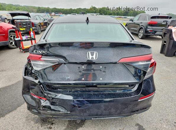 2HGFE2F26SH604880 2025 HONDA CIVIC Black Вид ззаду