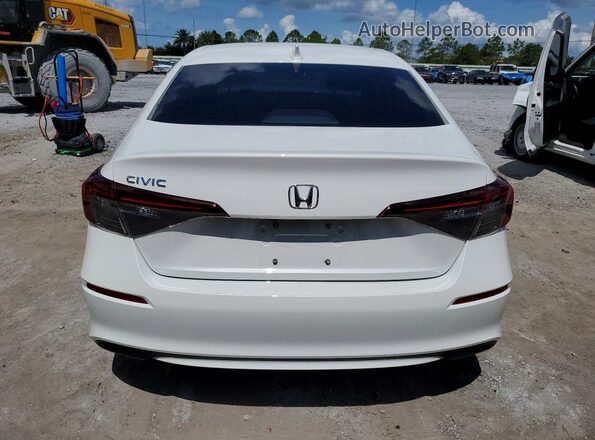 2HGFE2F26TH538171 2026 HONDA CIVIC White Widok z tyłu