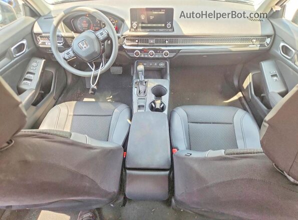 2HGFE2F27TH600564 2026 HONDA CIVIC Blue Dashboard view