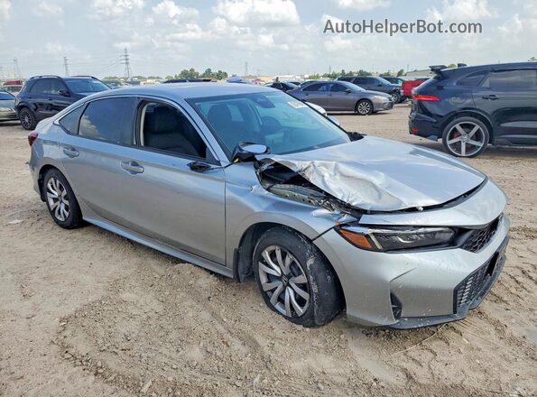 2HGFE2F29SH573589 2025 HONDA CIVIC Серебряный Передняя правая четверть
