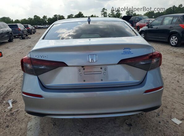 2HGFE2F29SH573589 2025 HONDA CIVIC Серебряный Вид сзади