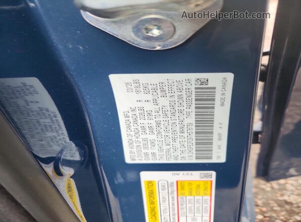 2HGFE2F29TH578759 2026 HONDA CIVIC Blue Vista del compartimento del motor