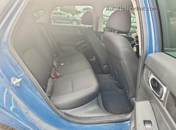 2HGFE2F29TH578759 2026 HONDA CIVIC Blue Vista de los asientos traseros
