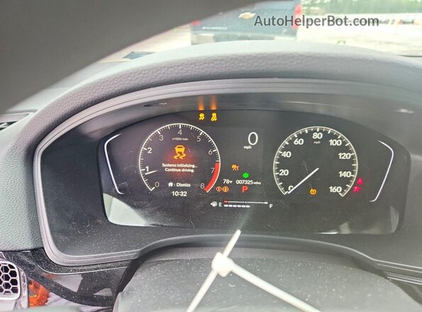 2HGFE2F29TH578759 2026 HONDA CIVIC Blue Vista del cuadro de instrumentos