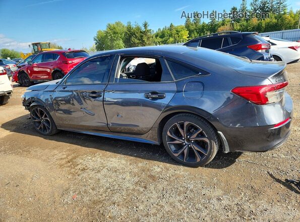 2HGFE2F2XNH102748 2022 HONDA CIVIC Серый Задняя левая четверть