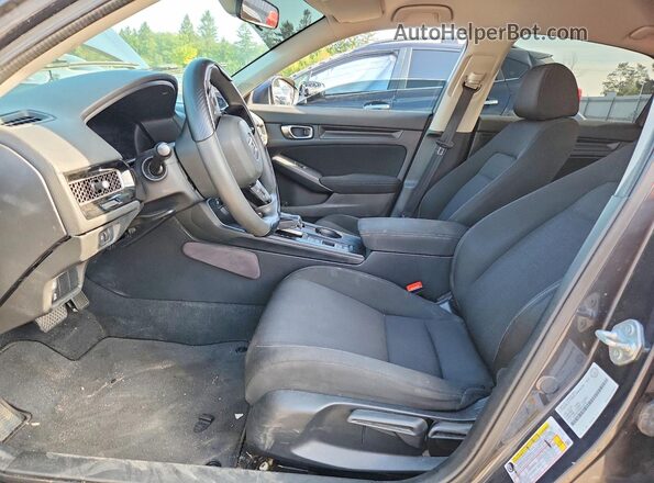 2HGFE2F2XNH102748 2022 HONDA CIVIC Серый Вид салона спереди