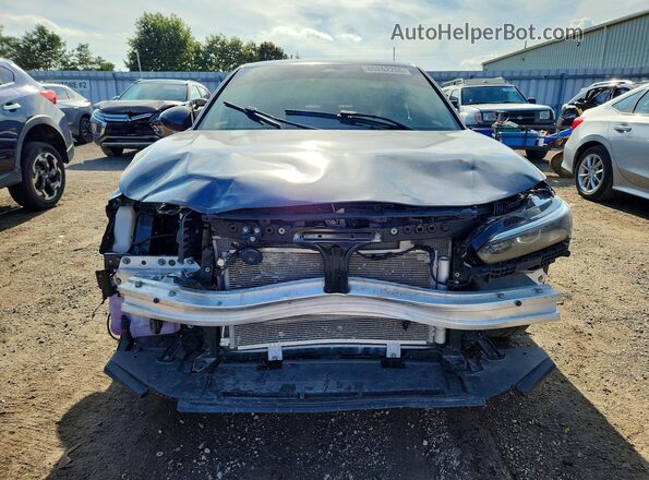 2HGFE2F2XNH102748 2022 HONDA CIVIC Серый Вид спереди