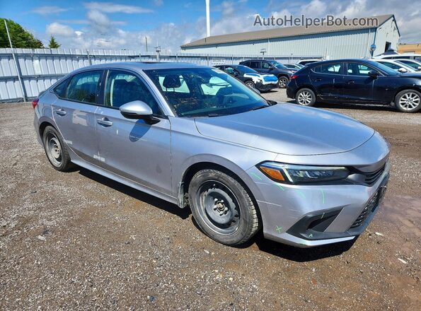 2HGFE2F31RH116388 2024 HONDA CIVIC Silver Przód prawy
