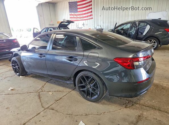 2HGFE2F50NH548921 2022 HONDA CIVIC Серый Задняя левая четверть