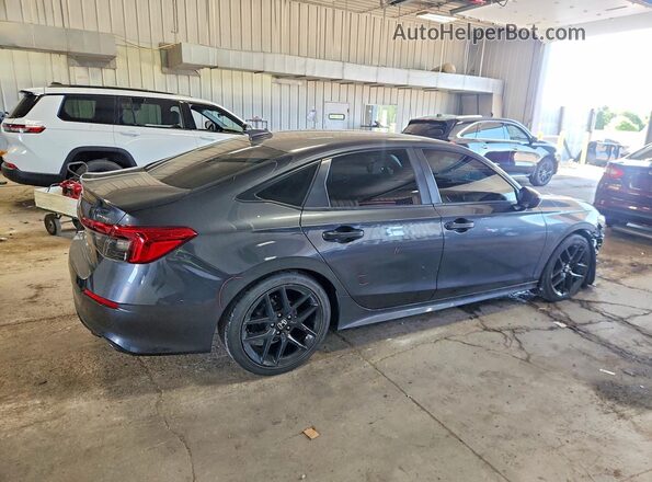 2HGFE2F50NH548921 2022 HONDA CIVIC Серый Задняя правая четверть