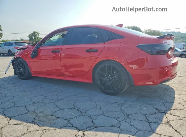 2HGFE2F50PH526324 2023 HONDA CIVIC Red Задня ліва чверть