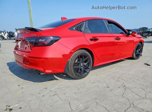 2HGFE2F50PH526324 2023 HONDA CIVIC Red Задня права чверть