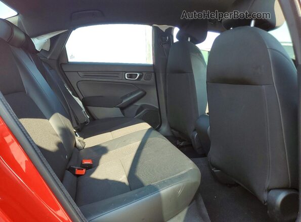 2HGFE2F50PH526324 2023 HONDA CIVIC Red Вид задніх сидінь