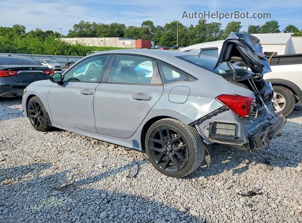 2HGFE2F50RH515763 2024 HONDA CIVIC Gray Trasero izquierdo
