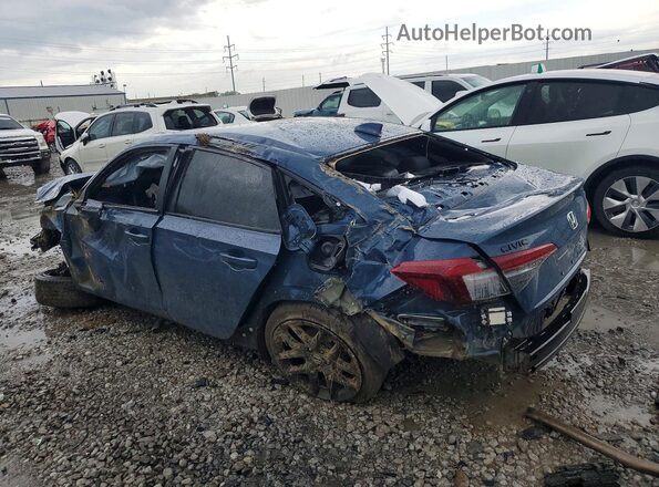 2HGFE2F50TH607883 2026 HONDA CIVIC Blue უკანა მარცხენა