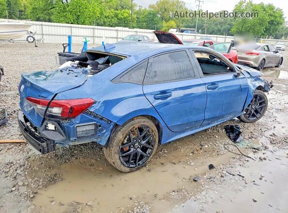 2HGFE2F50TH607883 2026 HONDA CIVIC Blue უკანა მარჯვენა