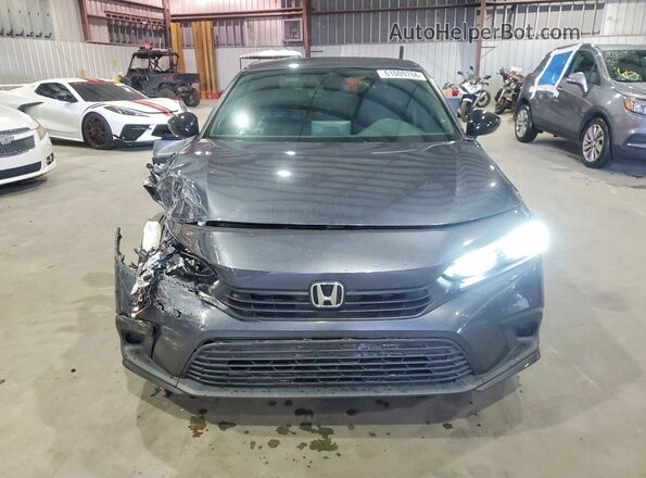 2HGFE2F51NH609600 2022 HONDA CIVIC Charcoal Vista frontal