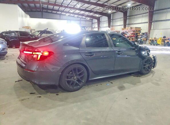 2HGFE2F51NH609600 2022 HONDA CIVIC Charcoal Trasero derecho