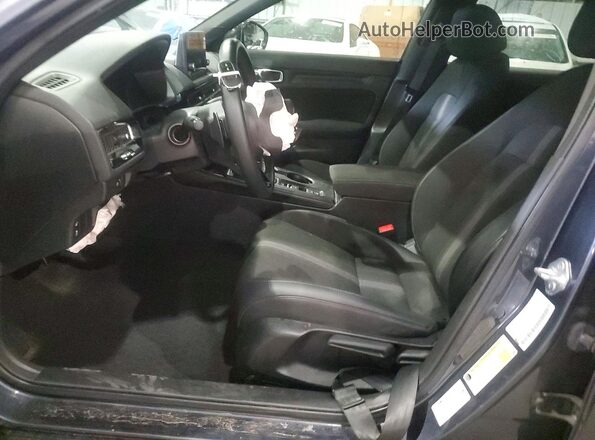 2HGFE2F51NH609600 2022 HONDA CIVIC Charcoal Vista interior delantera