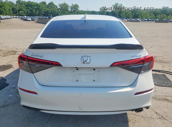 2HGFE2F51PH503442 2023 HONDA CIVIC White Vista trasera