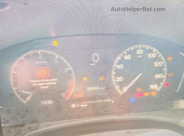 2HGFE2F51RH595963 2024 HONDA CIVIC Gray Instrument cluster view