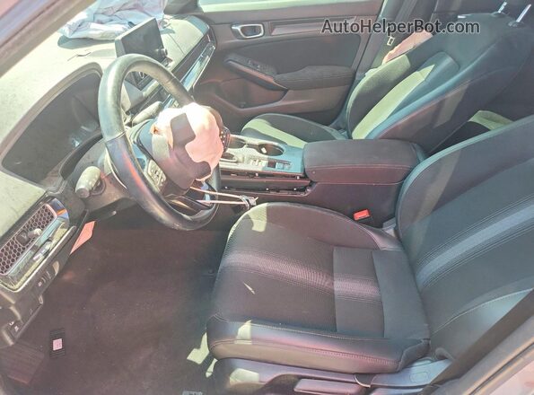 2HGFE2F51RH595963 2024 HONDA CIVIC Gray Front interior view