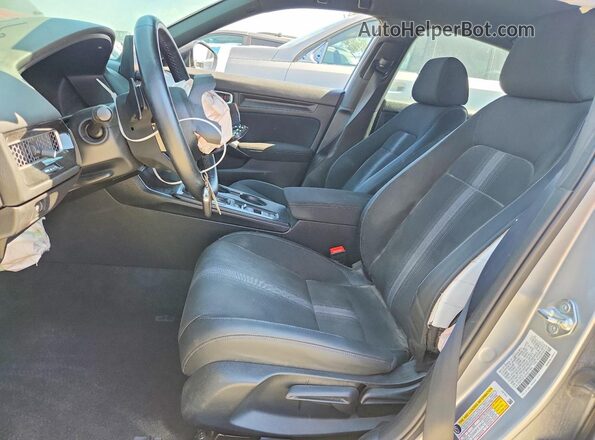 2HGFE2F52PH511694 2023 HONDA CIVIC Silver Vista interior delantera