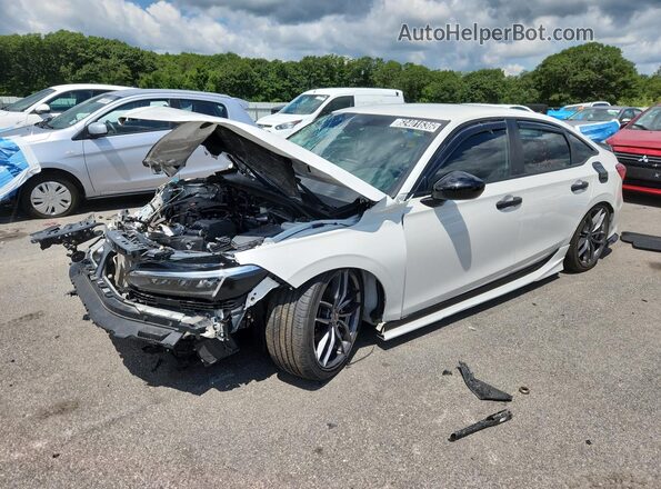 2HGFE2F52PH542878 2023 HONDA CIVIC White Dashboard view